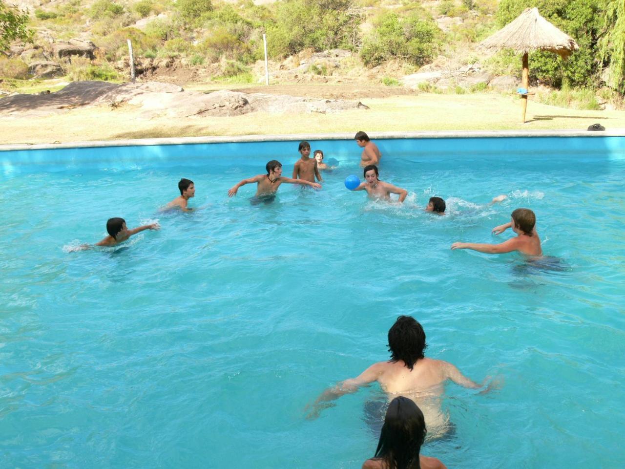Cabanas Pampa Mina Clavero Bagian luar foto